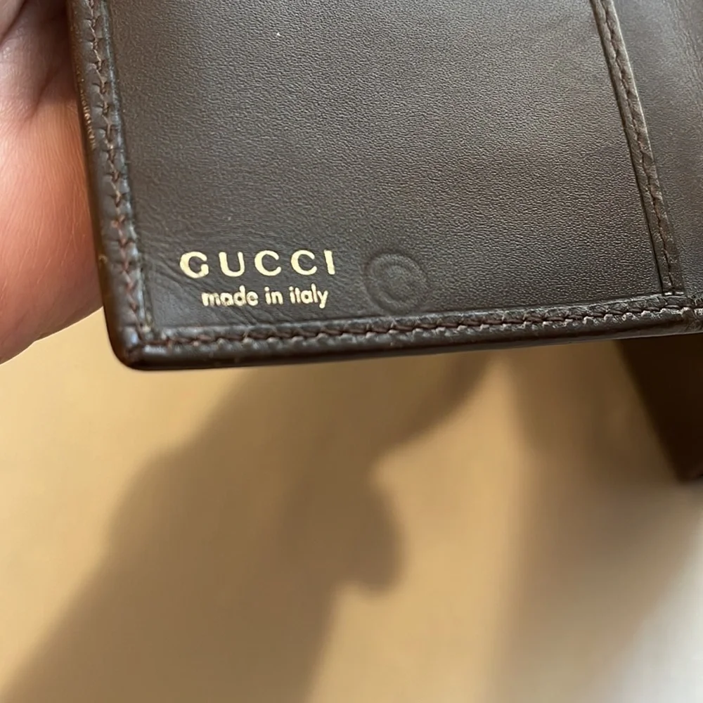 Authentic Vintage Gucci Long Wallet